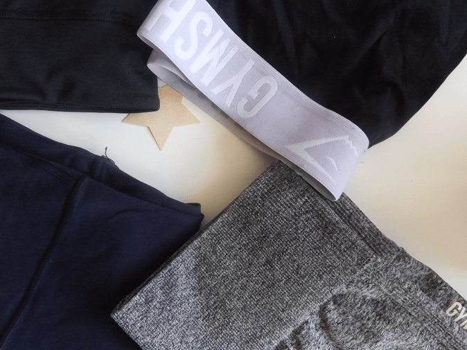 Purple Gymshark leggings