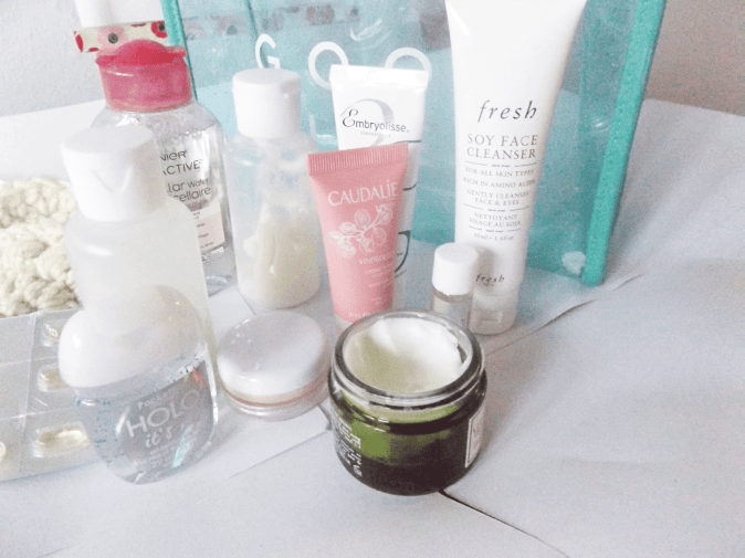 decanted garnier 3 in 1 moisturizer