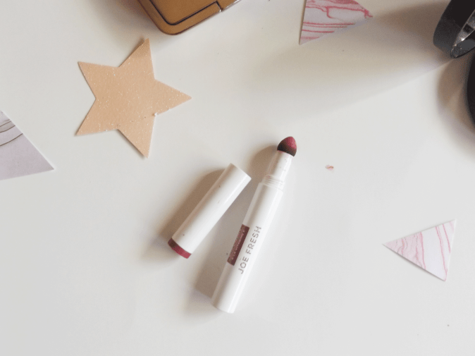 Joe Fresh lipstick cushion