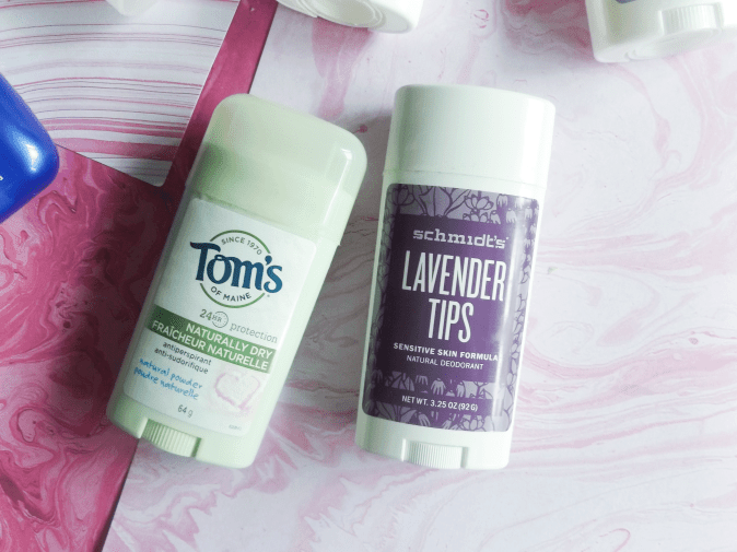 Toms of Maine and Schmidts's Lavender