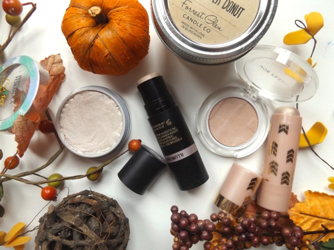 cool toned highlighters open