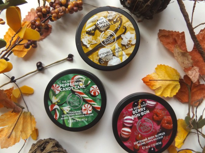The body shop body butters
