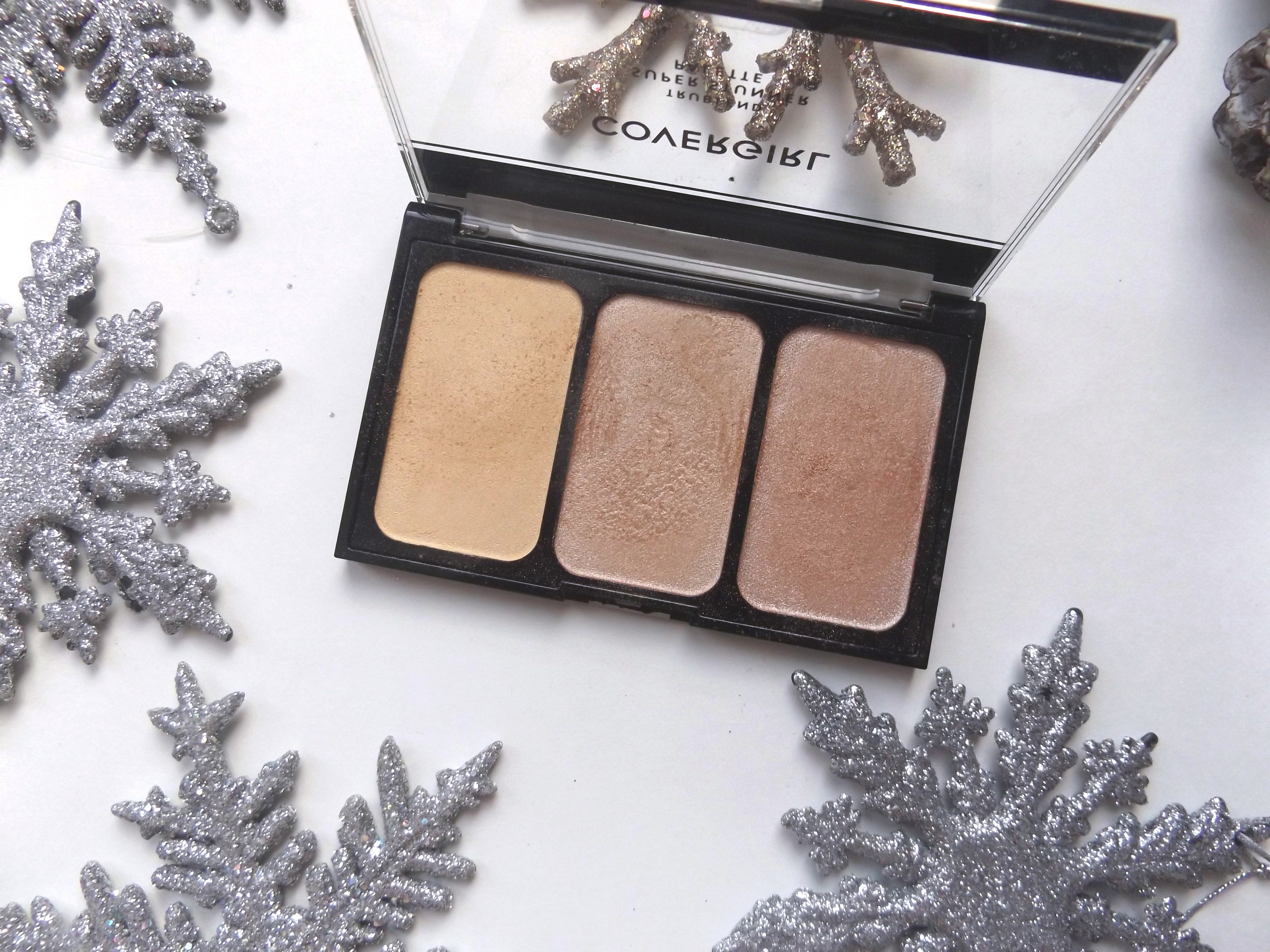 Covergirl It's lit palette open showing the powders