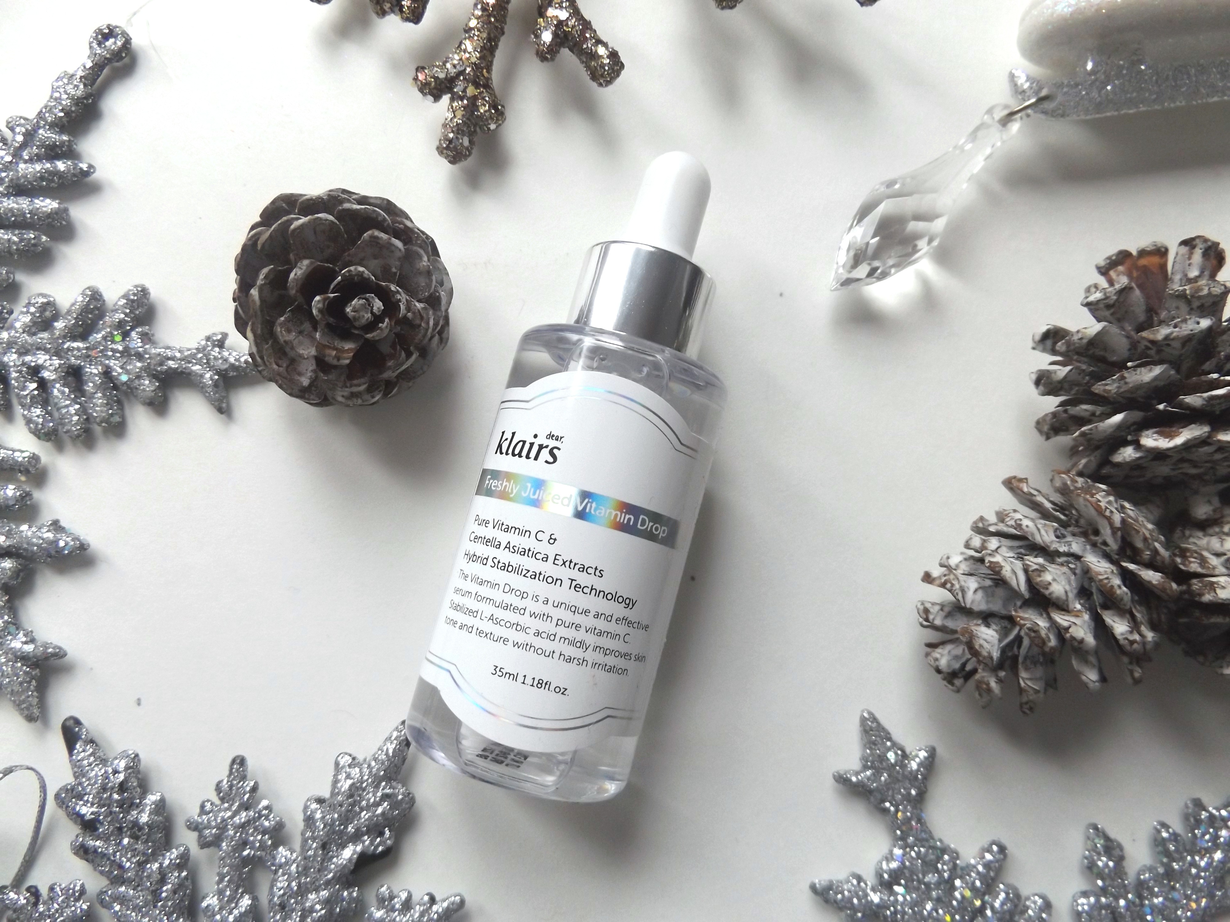 Close up of the bottle of the Klairs Freshly Juiced Vitamin Drop