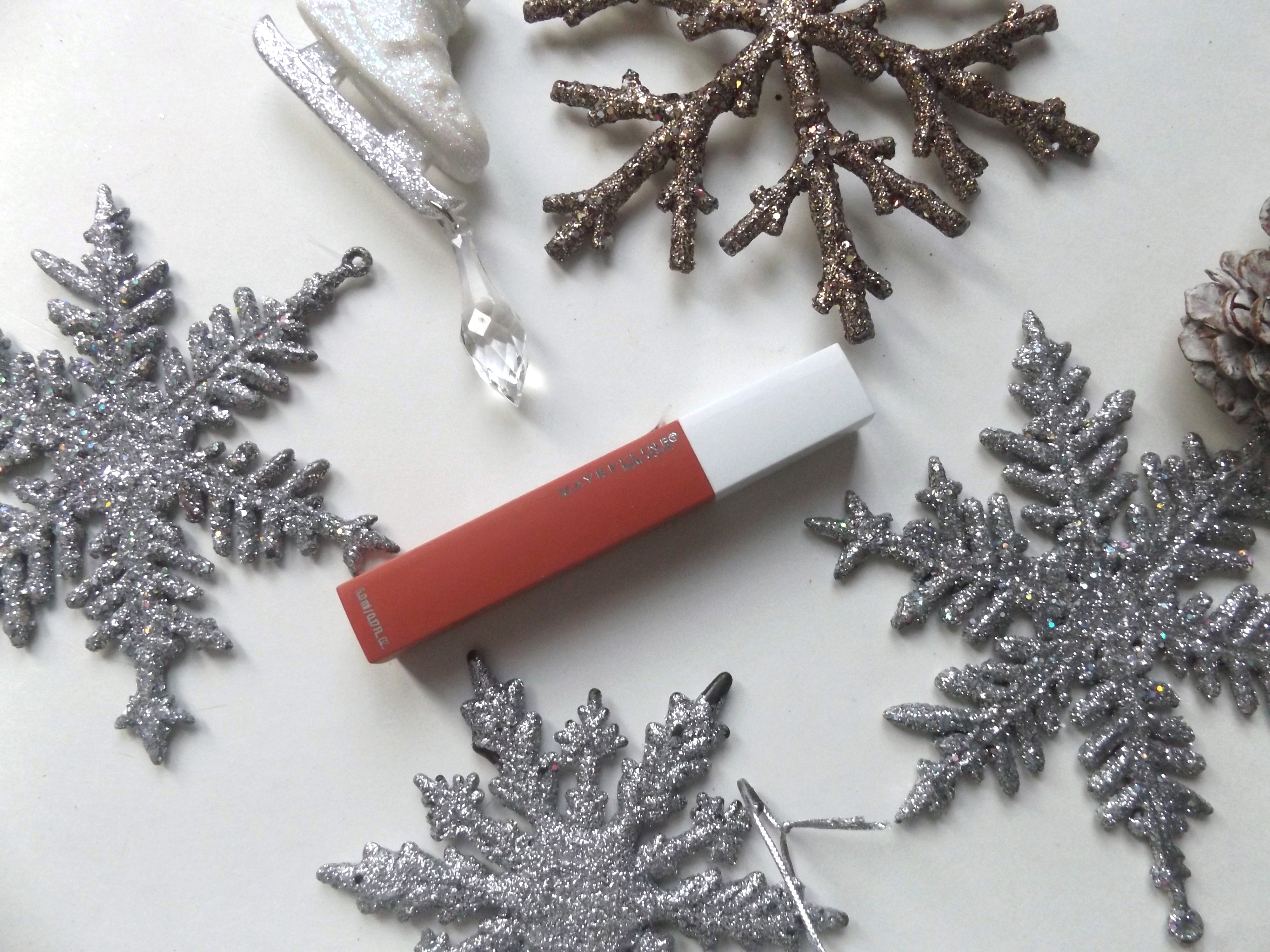 Maybelline Matte Ink lipstick 