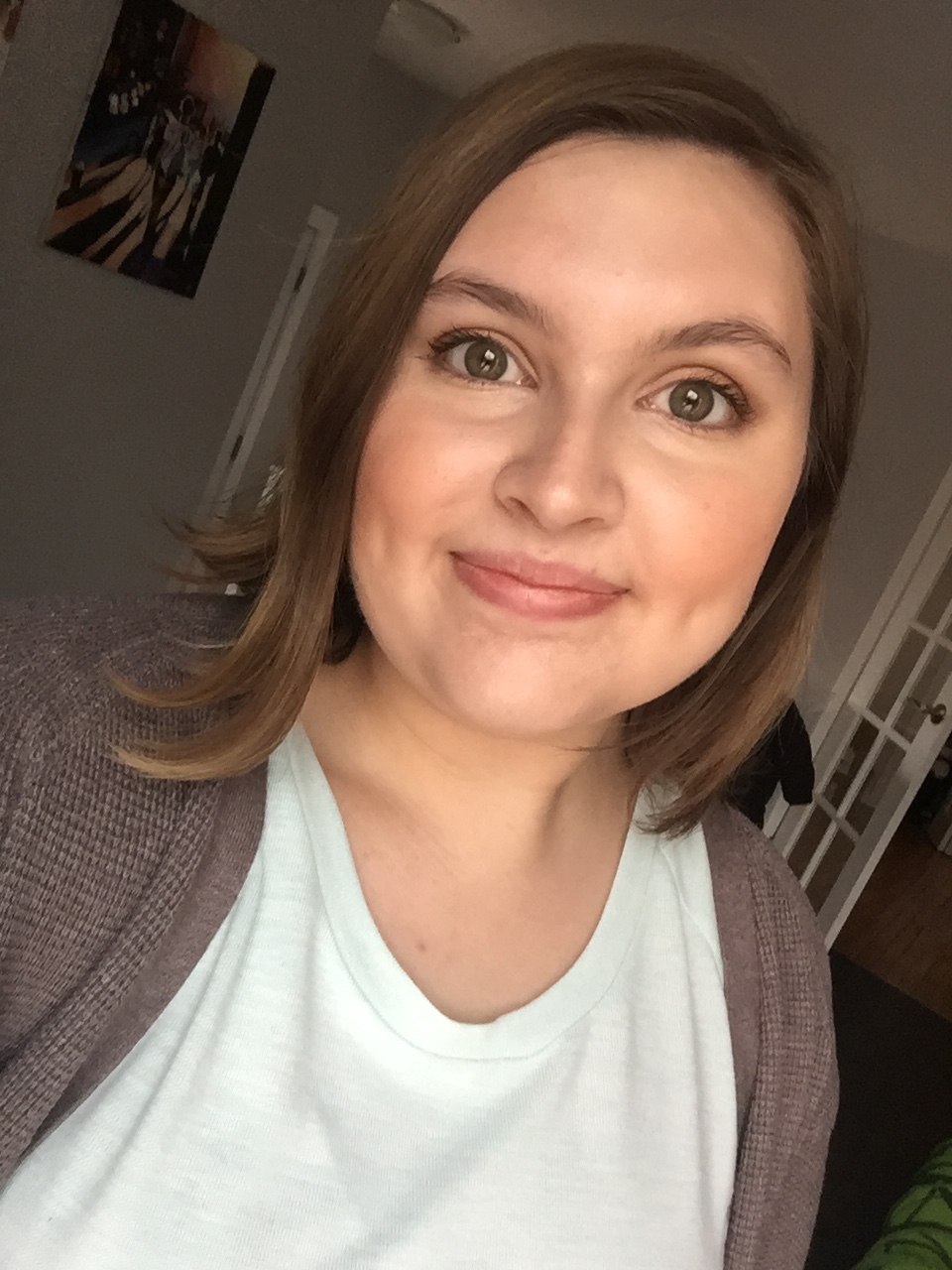 Me wearing the Elf beautifully bare concealer