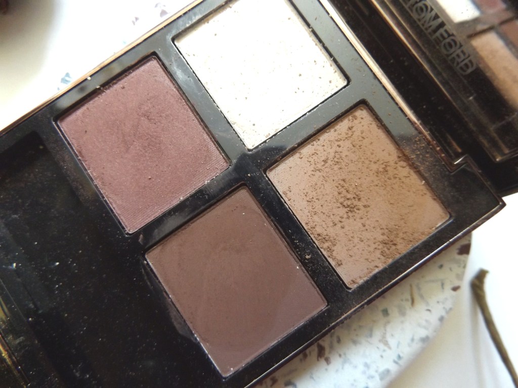 Very zoomed in shot of the tom ford quad 
