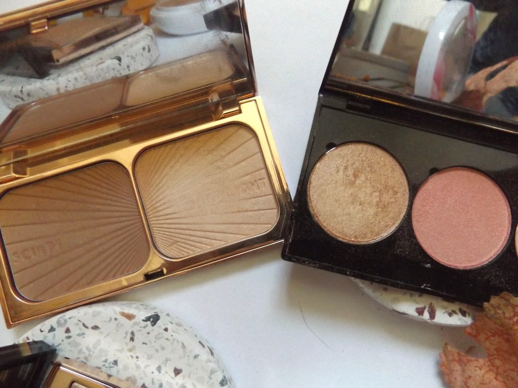 Charlotte Tilbury vs Cheekbone beauty in compacts