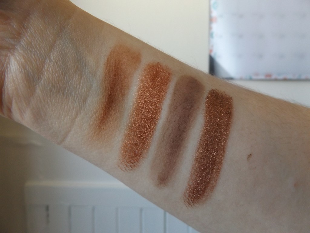 Pumpkin Pie Swatches