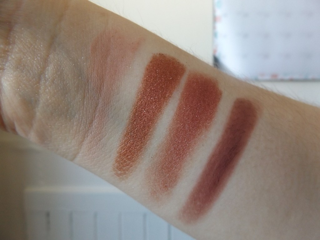 Swatches of Berry Rad